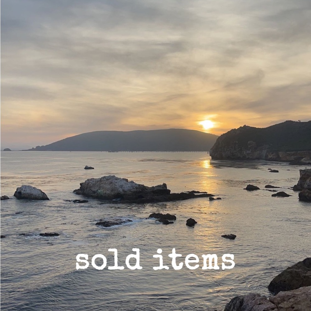 SOLD or unavailable items below 👇